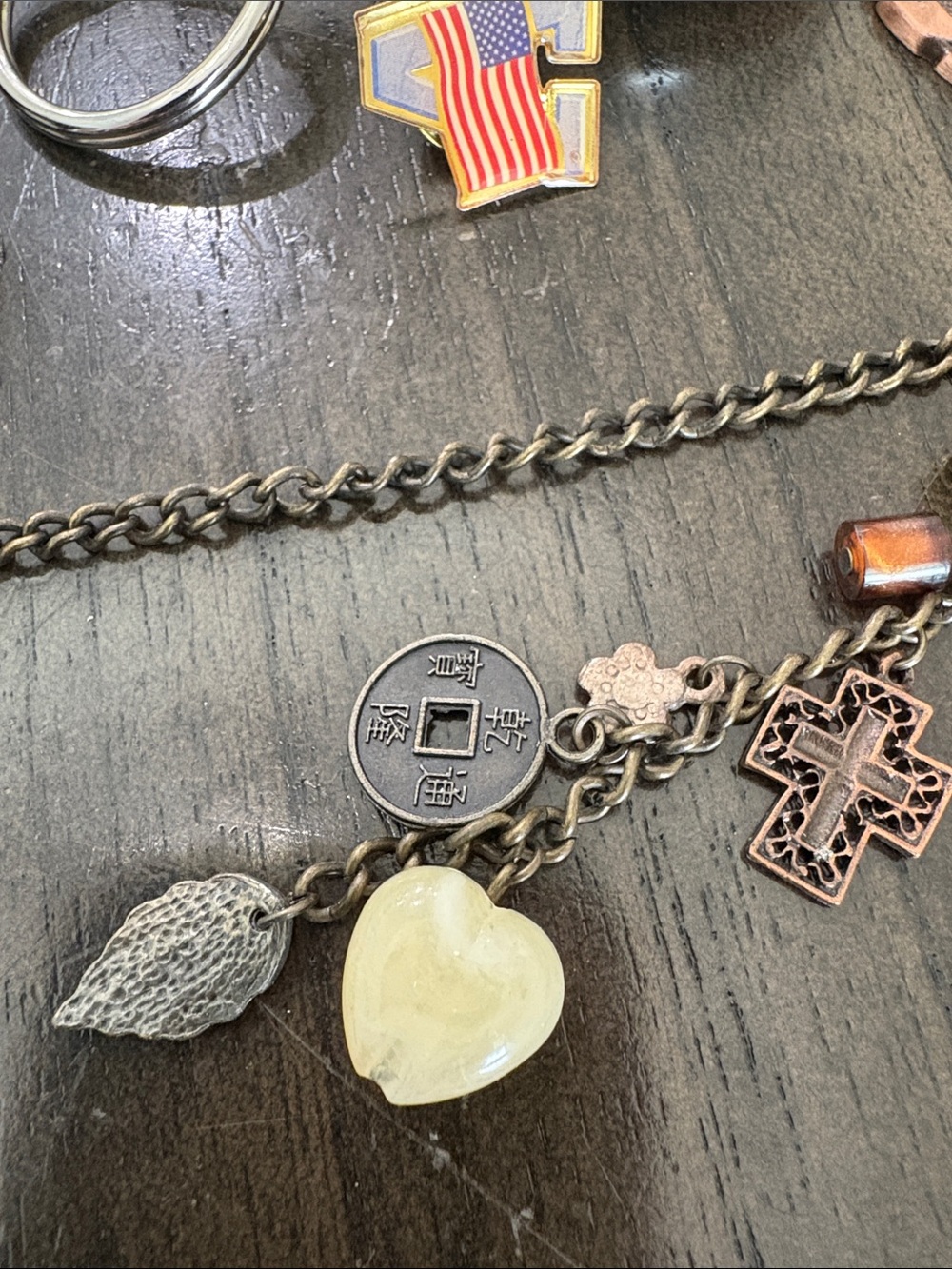 Memorabilia Mixed Vintage Ring Keychains & Pins Lot - Picture 7 of 16